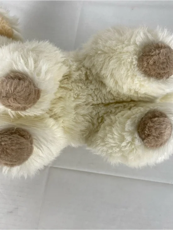 KinderGund Plush Lamb Sheep Stuffed Animal Rattle Vintage 1988 Cream Soft Toy - Picture 7 of 9